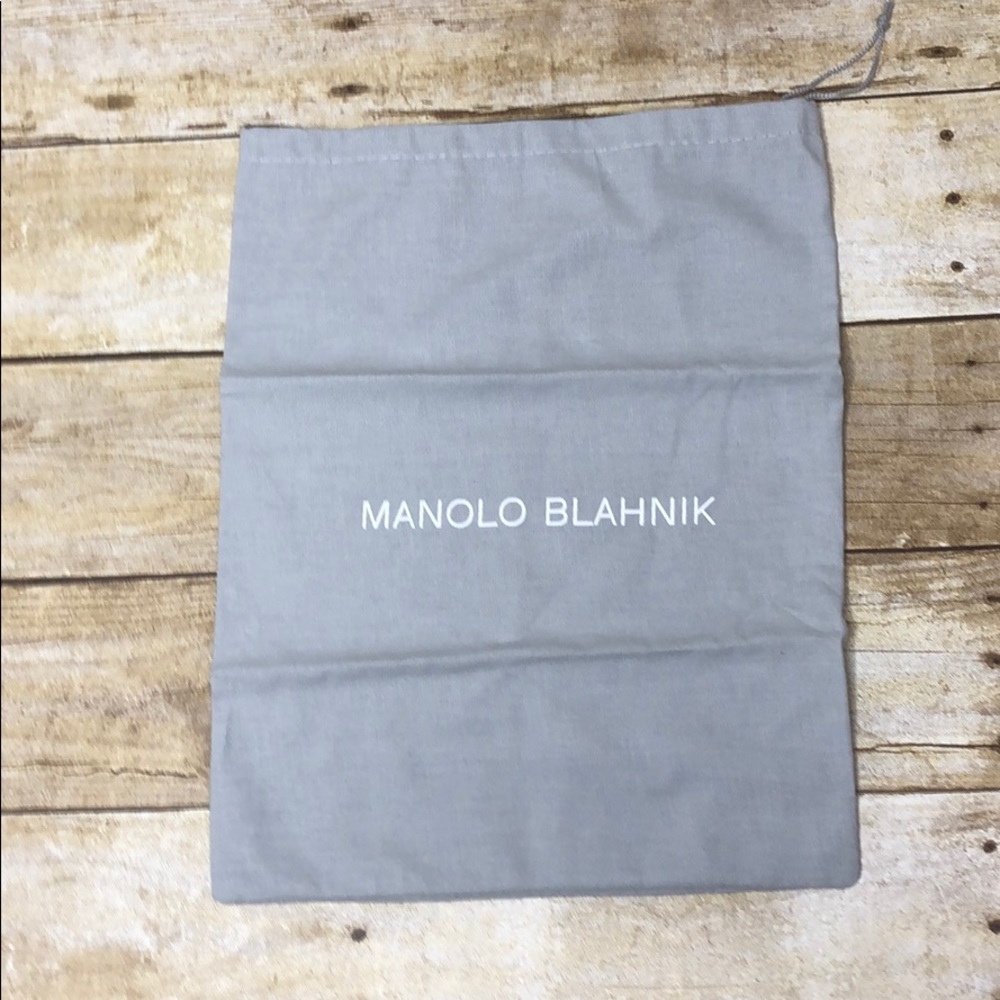 Authentic Manolo Blahnik dust bag
